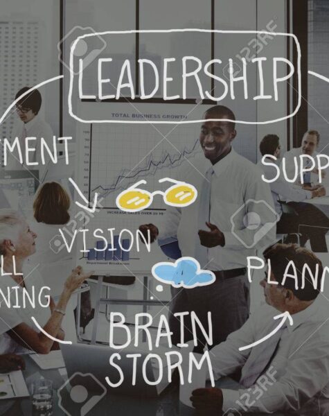 Leadership Teamwork Management Support Strategy Concept